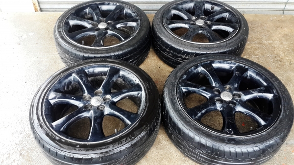 ล้อ Toyota ขอบ 17 5รู100 แถมยางพร้อมใช้งาน