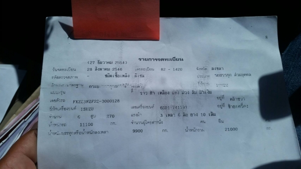 รถสวยๆ10ล้อ  270แรงม้า 2เพลา ระบบลากพ่วง  (รถห้างแท้)  พร้อมใช้งาน   เล่มติดมือ...