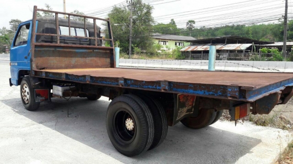 รถอีซูซุ 6 ล้อ พื้นเรียบ NPR 115 แรงม้า. ปี 33.     สนใจติดต่อ  081 - 6079515