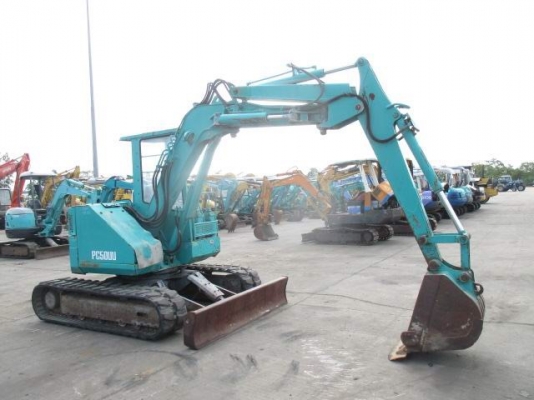 SALE___KOMATSU  PC50UU1 เก่านอกญี่ปุ่น สภาพสวย พร้อมใช้งาน