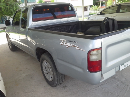 ลดให้ครับ 159,000 บ. toyota tiger แคป 01 เครื่อง 2.4L  พ.เพาเว้อร์  ทะเบียนพร้อมโอน แอร์เย็น เพลงเะราะ