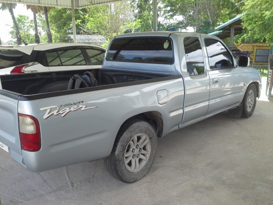 ลดให้ครับ 159,000 บ. toyota tiger แคป 01 เครื่อง 2.4L  พ.เพาเว้อร์  ทะเบียนพร้อมโอน แอร์เย็น เพลงเะราะ