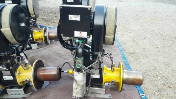 Sell> ขายหัวพ่นไฟ Burner พ่นแก้สในถังบอยเลอร์ งานญี่ปุ่น Made in JAPAN ของใหม่เก่าเก็บ 100\% ไม่เคยใช้งานมาดูมาเทสก่อนได้!!