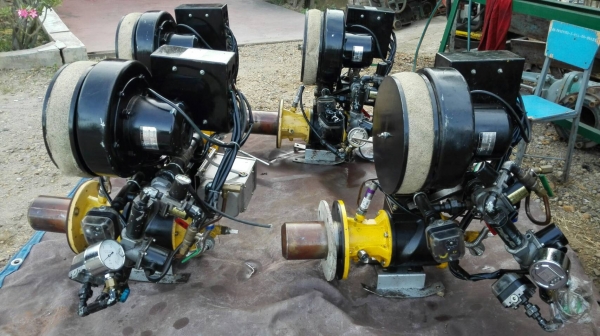 Sell> ขายหัวพ่นไฟ Burner พ่นแก้สในถังบอยเลอร์ งานญี่ปุ่น Made in JAPAN ของใหม่เก่าเก็บ 100\% ไม่เคยใช้งานมาดูมาเทสก่อนได้!!