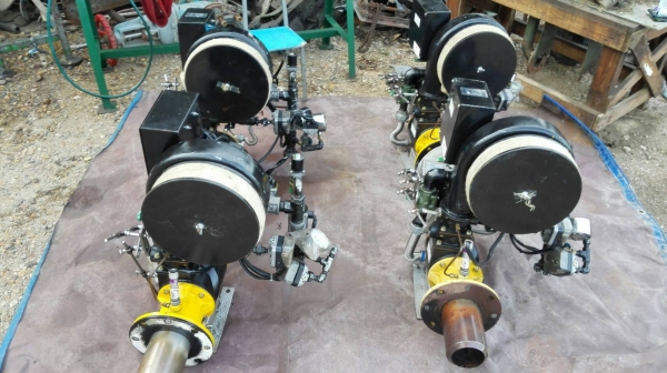 Sell> ขายหัวพ่นไฟ Burner พ่นแก้สในถังบอยเลอร์ งานญี่ปุ่น Made in JAPAN ของใหม่เก่าเก็บ 100\% ไม่เคยใช้งานมาดูมาเทสก่อนได้!!