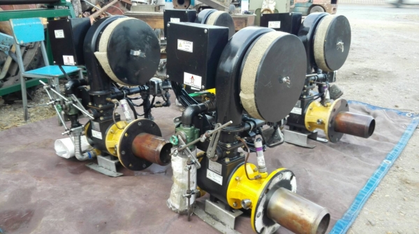 Sell> ขายหัวพ่นไฟ Burner พ่นแก้สในถังบอยเลอร์ งานญี่ปุ่น Made in JAPAN ของใหม่เก่าเก็บ 100\% ไม่เคยใช้งานมาดูมาเทสก่อนได้!!