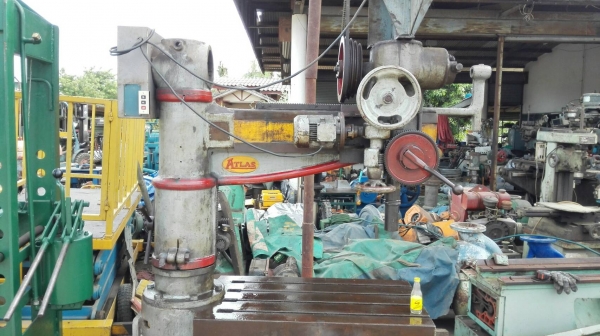 Sell> ขายเครื่องเจาะเรเดียล Atlas แขนรัสมียาว 110 cm. ไฟ 380V ฐานเต็มรุ่นหนักเจาะโต 2"นิ้ว สภาพสวยเฟืองคมมาเทสได้ครับ!! Sell> ขายเครื่องเจาะเรเดียล Atlas แขนรัสมียาว 110 cm. ไฟ 380V ฐานเต็มรุ่นหนักเจาะโต 2"นิ้ว สภาพสวยเฟืองคมมาเทสได้ครับ!!