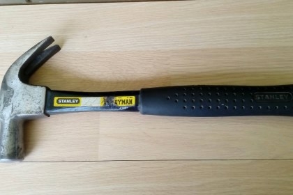 ขายค้อนเก่าSTANLEY HANDDYMAN 16oz. Made in USA.งานเก่าเก็บ