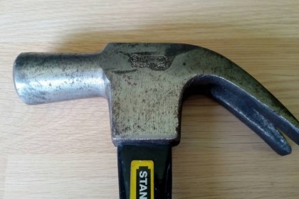 ขายค้อนเก่าSTANLEY HANDDYMAN 16oz. Made in USA.งานเก่าเก็บ