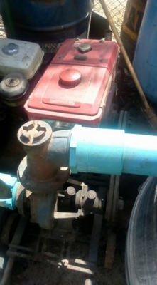 ขายเครื่องสูบน้ำ 8.5 เเรงยันม่ามือสองพร้อมหอยโข่ง