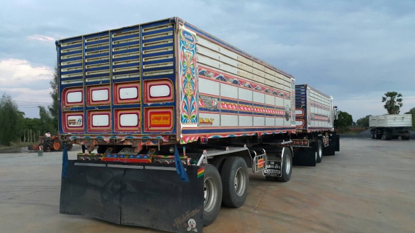 ขายด่วนรถพ่วงดั้ม 360แรงปี55 อู่สหะกิจ รถสวยพร้อมใช้