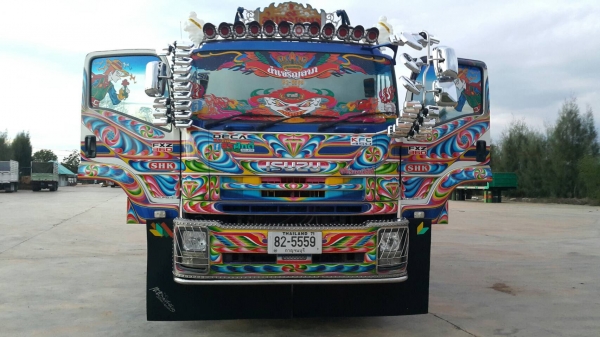 ขายด่วนรถพ่วงดั้ม 360แรงปี55 อู่สหะกิจ รถสวยพร้อมใช้