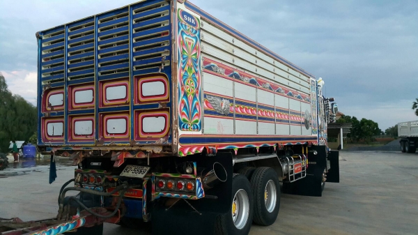 ขายด่วนรถพ่วงดั้ม 360แรงปี55 อู่สหะกิจ รถสวยพร้อมใช้