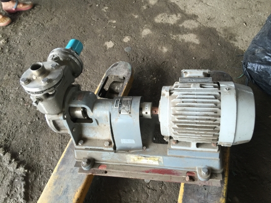 ชุดปั๊มน้ำ IWAKI จากญี่ปุ่นเป็นสแตนเลสทำแรงดันได้สูง 4 Kgf/ cm ได้ปริมาณน้ำ 97 ลิตรต่อนาที