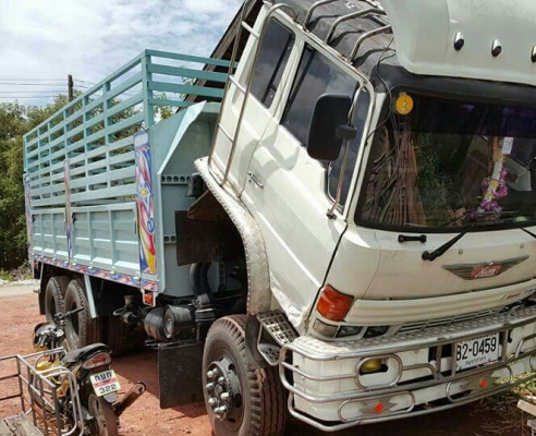 สิบล้อ1เพา ฮีโน่ FL176 HO6C 220โบว์อินเตอร์ ช่วงยาว6.30ม สภาพดีสวยบางเดิมพร้อมใช้งาน ทะเบียนพร้อมโอน