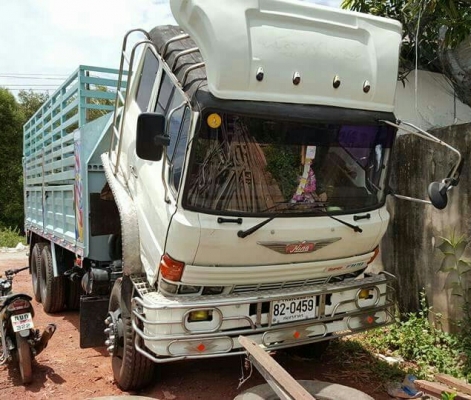 สิบล้อ1เพา ฮีโน่ FL176 HO6C 220โบว์อินเตอร์ ช่วงยาว6.30ม สภาพดีสวยบางเดิมพร้อมใช้งาน ทะเบียนพร้อมโอน