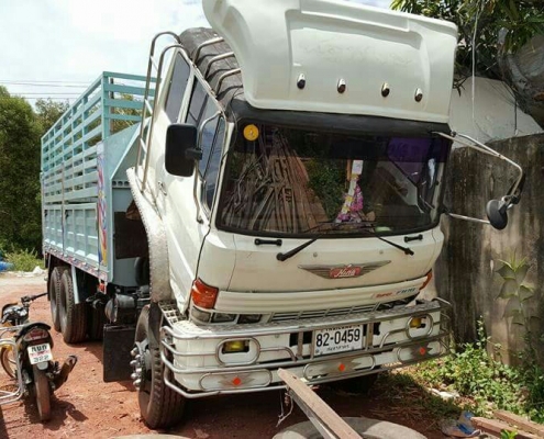 สิบล้อ1เพา ฮีโน่ FL176 HO6C 220โบว์อินเตอร์ ช่วงยาว6.30ม สภาพดีสวยบางเดิมพร้อมใช้งาน ทะเบียนพร้อมโอน