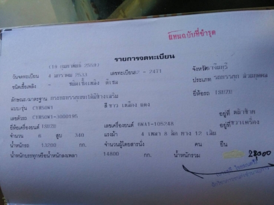 Isuzu จิ๊กก้า เครื่อง 360 เทอร์โบ (K.อ้อ 0851622965)