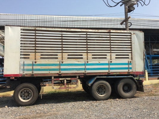 แสงฟ้าเต๊นท์รถ//ขายรถพ่วงเปอร์เฟียร์24ล้อ ครื่อง P11C-320แรง ดั้มแม่ลูกกระบะมิเนียม ยาว7เมตร แสงฟ้าเต๊นท์รถ//ขายรถพ่วงเปอร์เฟียร์24ล้อ ครื่อง P11C-320แรง ดั้มแม่ลูกกระบะมิเนียม ยาว7เมตร