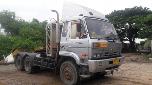 รถหัวลาก 10 ล้อ นิสสัน 431 เครื่อง 250 แรง รถแก๊ส พร้อมใช้งาน ทะเบียนพร้อมโอน