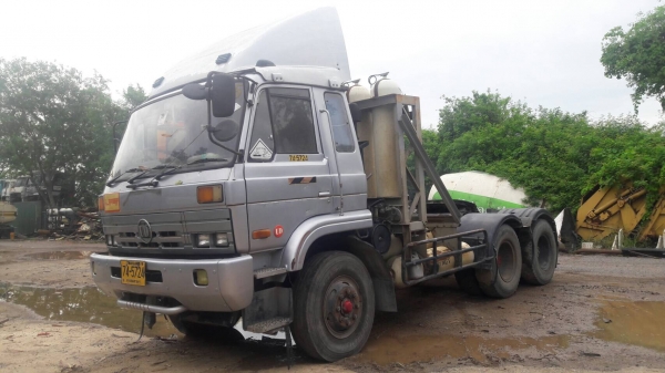 รถหัวลาก 10 ล้อ นิสสัน 431 เครื่อง 250 แรง รถแก๊ส พร้อมใช้งาน ทะเบียนพร้อมโอน