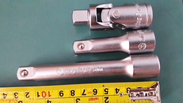 ขายชุดต่อข้อบ็อกชุด3ชิ้น ขนาด1/2 KING EAGLE Made in Taiwan.