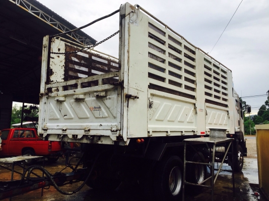 ขายรถพ่วงดัมพ์ ISUZU เครื่อง 360 แรง ปี 55 กระบะดัมพ์สามมิตร ลูก 3 เพลาแท้ รถสวยจัด ยางเต็ม พร้อมใช้งาน