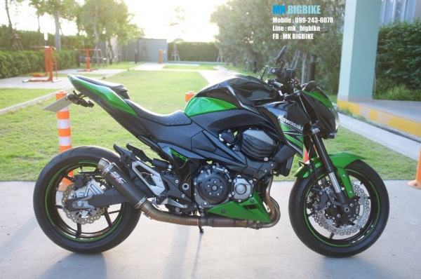 ขาย Z800 ปี2015 ไมล์ 6,XXX ไม่เคยชน ล้ม สภาพดีมากๆ