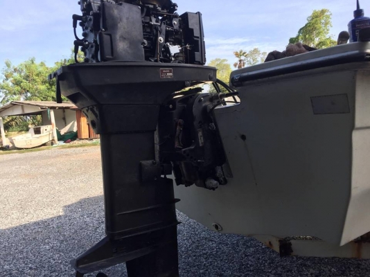 เรือเร็ว 16ฟุตเครื่อง40มีทริมไฟฟ้า-พร้อมเทเลอร์ลาก