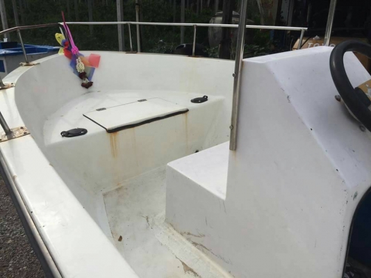 เรือเร็ว 16ฟุตเครื่อง40มีทริมไฟฟ้า-พร้อมเทเลอร์ลาก