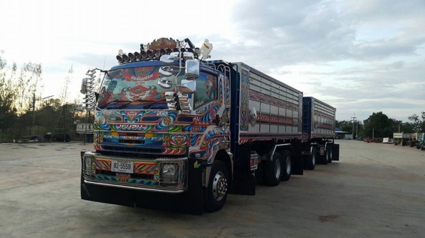 ขายรถพ่วงดัมพ์ Isuzu เครื่อง 360 แรง ปี 55 พ่วงดั้ม มิเนียม อู่ สหะกิจ รถสวยพร้อมใช้ เล่มพร้อมโอน