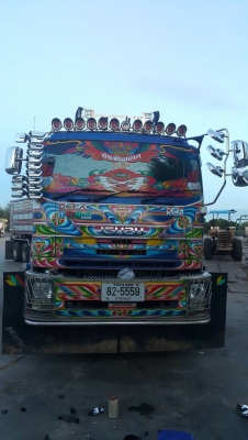 ขายรถพ่วงดัมพ์ Isuzu เครื่อง 360 แรง ปี 55 พ่วงดั้ม มิเนียม อู่ สหะกิจ รถสวยพร้อมใช้ เล่มพร้อมโอน