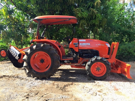 ขายรถไถคูโบต้า L4708 4WD 2เพลา พร้อมอุปกรณ์ใบมีดดันดินหน้าและผานพรวน ราคา 398,000 บาท สนใจโทร 081-9136451 หรือ ขอดูรูปเพิ่มเติมได้ทาง line:bow6451 ค่ะ