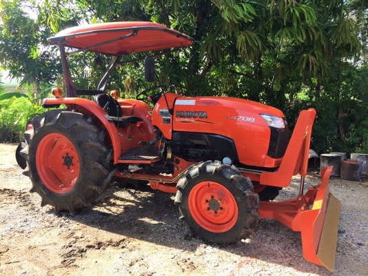 ขายรถไถคูโบต้า L4708 4WD 2เพลา พร้อมอุปกรณ์ใบมีดดันดินหน้าและผานพรวน ราคา 398,000 บาท สนใจโทร 081-9136451 หรือ ขอดูรูปเพิ่มเติมได้ทาง line:bow6451 ค่ะ