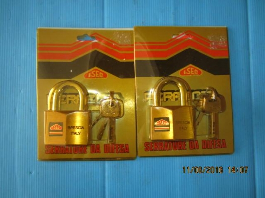 ขายแม่กุญแจขนาด50mm. Made in Ittaly. ใหม่เก่าเก็บ ขายแม่กุญแจขนาด50mm. Made in Ittaly. ใหม่เก่าเก็บ