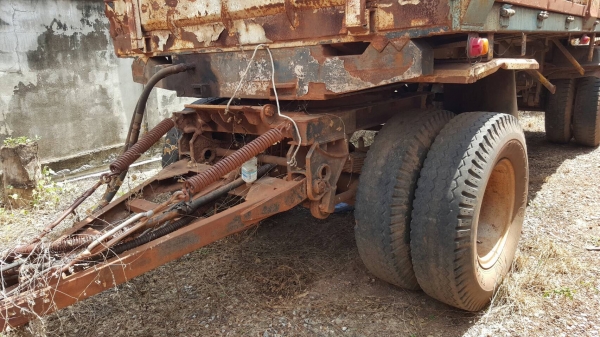 ขาย ลูกพ่วงดั้ม 2 เพลา ยาว 6 เมตร อู่ ช ทวี เอกสารเล่มทะเบียนครบ