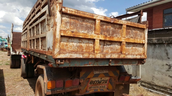 ขาย ลูกพ่วงดั้ม 2 เพลา ยาว 6 เมตร อู่ ช ทวี เอกสารเล่มทะเบียนครบ