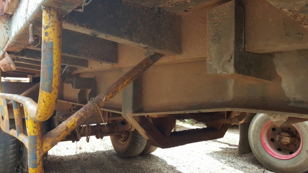 ขาย ลูกพ่วงดั้ม 2 เพลา ยาว 6 เมตร อู่ ช ทวี เอกสารเล่มทะเบียนครบ