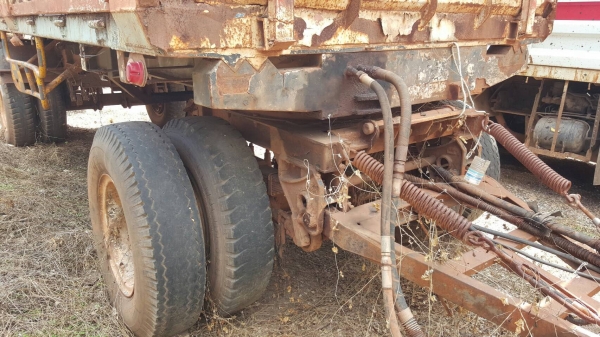 ขาย ลูกพ่วงดั้ม 2 เพลา ยาว 6 เมตร อู่ ช ทวี เอกสารเล่มทะเบียนครบ