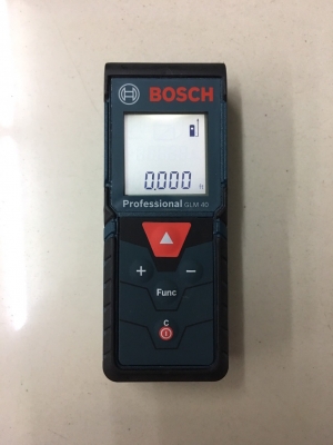 ลดราคา-เครื่องวัดระยะเลเซอร์ Bosch รุ่น GLM40 ของใหม่ ส่งฟรี