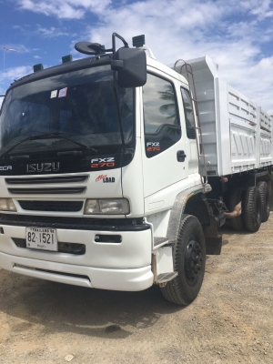 ขายบรรทุกดั้มพ่วง แม่ลูก Isuzu  Deca 270แรง