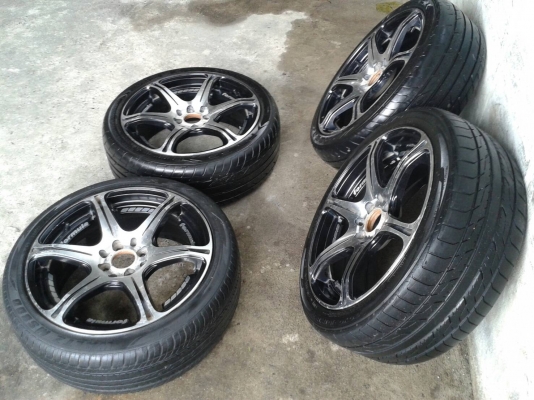 ขอบ17นิ้ว4รู100/114 พร้อมยาง สวยๆ 4 ล้อ ราคา 6900 บาท ขอบ17นิ้ว4รู100/114 พร้อมยาง สวยๆ 4 ล้อ ราคา 6900 บาท