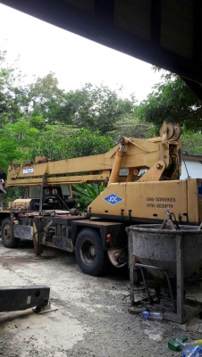 รถเครน ยางใหม่.   สลิงใหม่.   พร้อมใช้งาน  ทะเบียนพร้อม