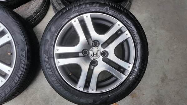 ขายล้อHONDA 15 พร้อมยาง 185/55/15 4 ล้อ  ด)  รัก 0851612347   LINE**ID  rukitsarr        .... https://www.facebook.com/jtg2010  ชมจากเวบทางร้านโดยตรง http://www.sahachareunyang.com/