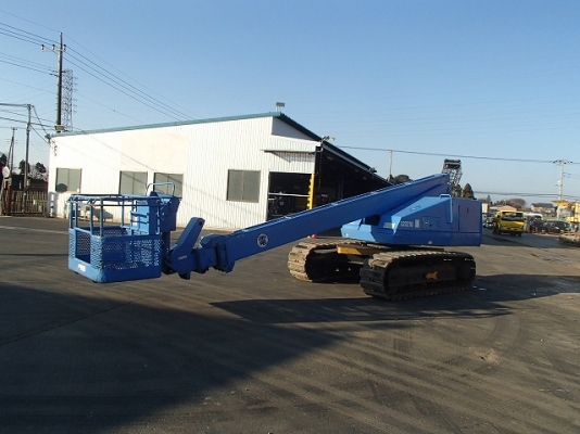 บูมลิฟต์ Aichi SR182 สูง 18 เมตร ใบแทร็คติดก้อนยางสภาพสวยกริ๊ป จากญี่ปุ่น ถึงไทยแล้วครับ