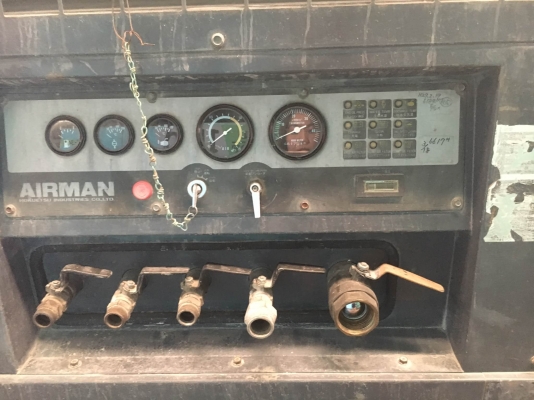 Airman PDS390S : ปั๊มลม 390cfm : 7 บาร์ นำเข้าจากญี่ปุ่น โทร. 080-6565422 (หนิง)