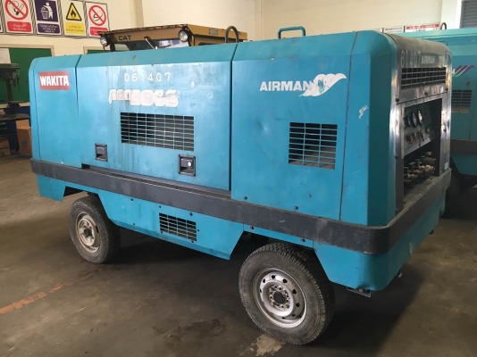 Airman PDS390S : ปั๊มลม 390cfm : 7 บาร์ นำเข้าจากญี่ปุ่น โทร. 080-6565422 (หนิง)