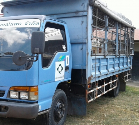 หกล้อ อีซูชุ NQR140ปี46 มีหลังคาเบาะครบ รับสั่ง-พนักงาน-นักเรียน ช่วงยาว5.50ม สภาพดีพร้อม หัวบางเดิมสวยพายในครบ พร้อมใช้งาน ทะเบียนพร้อมโอน