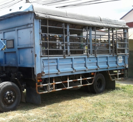 หกล้อ อีซูชุ NQR140ปี46 มีหลังคาเบาะครบ รับสั่ง-พนักงาน-นักเรียน ช่วงยาว5.50ม สภาพดีพร้อม หัวบางเดิมสวยพายในครบ พร้อมใช้งาน ทะเบียนพร้อมโอน