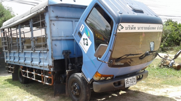 หกล้อ อีซูชุ NQR140ปี46 มีหลังคาเบาะครบ รับสั่ง-พนักงาน-นักเรียน ช่วงยาว5.50ม สภาพดีพร้อม หัวบางเดิมสวยพายในครบ พร้อมใช้งาน ทะเบียนพร้อมโอน